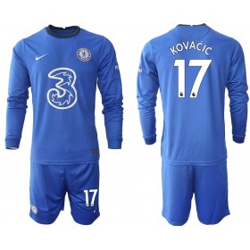 Koszulka Chelsea Mateo Kovacic 17 Dziecięca Główna 2020-2021 - Koszulki Piłkarskie(L/S)